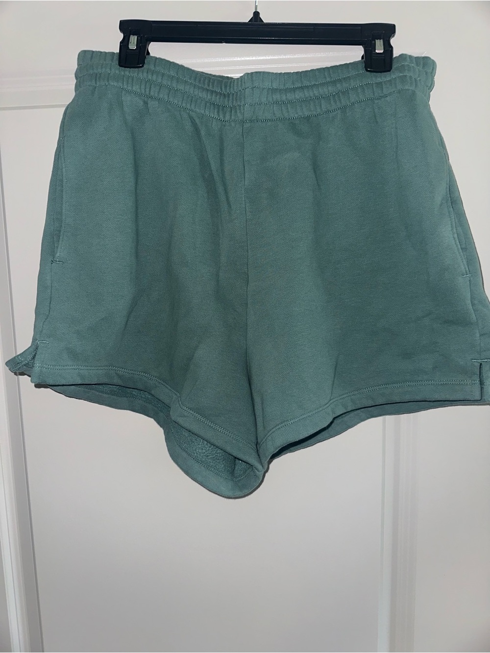 Abercrombie & Fitch Knit Athletic Shorts - Teal Green